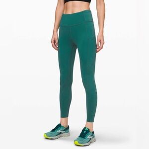 Lululemon Fast and Free Tight II 25" *Non-Reflective Nulux